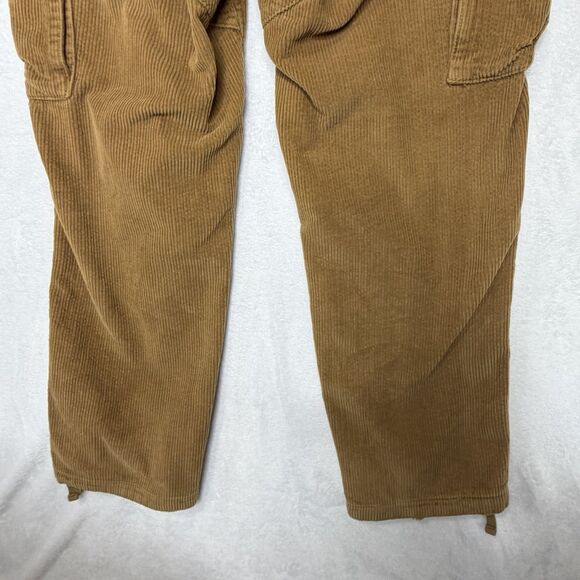 Empyre Men's Skate Corduroy Cargo Pants Size 32 Tan Brown - Picture 13 of 16